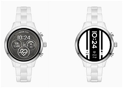 Michael Kors Access Runway ra mắt phiên bản Bạc Ceramic, mặt đồng hồ MKGO Dials, giá 450$