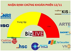 Nhận định chứng khoán 12/11: Hồi phục có nguy cơ thất bại trước khi nhà đầu tư trở lại thị trường