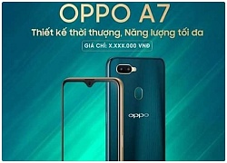 OPPO A7, thêm một "chuyên gia" selfie mới sắp được ra mắt