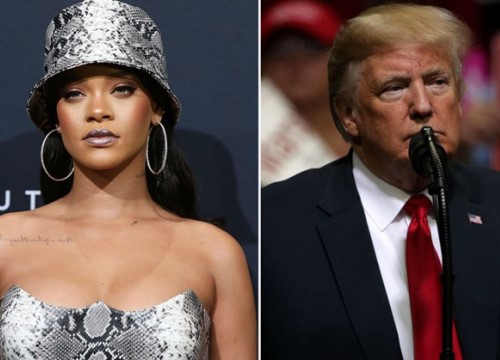 Rihanna cấm ông Trump sử dụng nhạc trong các chiến dịch