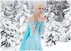 Elsa Frozen ngoài đời biểu cảm hài hước hơn trong phim