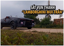 Hai anh em biến ô tô sắt vụn thành lamborghini mui trần để đón dâu