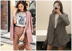 Khi phái đẹp mặc suit