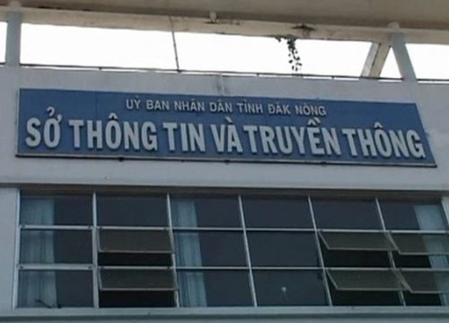 Khởi tố nguyên Giám đốc Sở Thông tin và Truyền thông tỉnh Đắk Nông