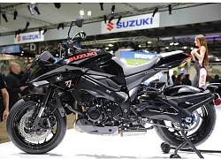 Môtô 2019 Suzuki Katana màu đen xuất hiện, phái mạnh bủa vây