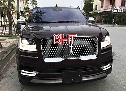 Ngắm &#8220;khủng long&#8221; Lincoln Navigator 2018 thứ ba về Việt Nam của chủ nhân Hà Tĩnh