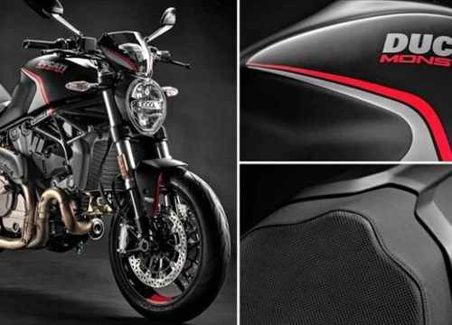 "Quỷ đỏ" Ducati Monster 821 Stealth Edition hóa thân thành "hắc chiến mã"