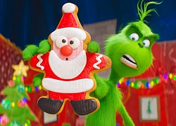 'The Grinch' trang hoàng các rạp chiếu bằng không khí Giáng sinh ấm cúng