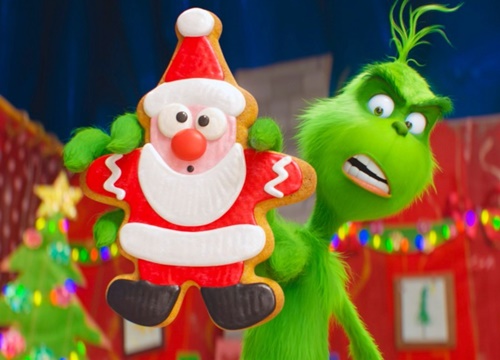 'The Grinch' trang hoàng các rạp chiếu bằng không khí Giáng sinh ấm cúng