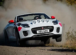 Xem Jaguar F-TYPE Rally "nghịch đất" như xe đua việt dã chuyên nghiệp