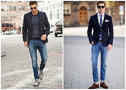 4 nguyên tắc phối áo vest với quần Jeans hợp mốt phái mạnh nên năm trong tay!