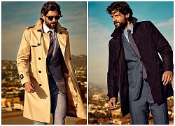 Áo khoác dạ nam măng tô đẹp Trench Coat gam màu đặc sắc nổi bật