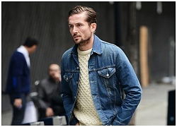 Áo khoác nam denim đẹp thể hiện cá tính mạnh mẽ nhất đông