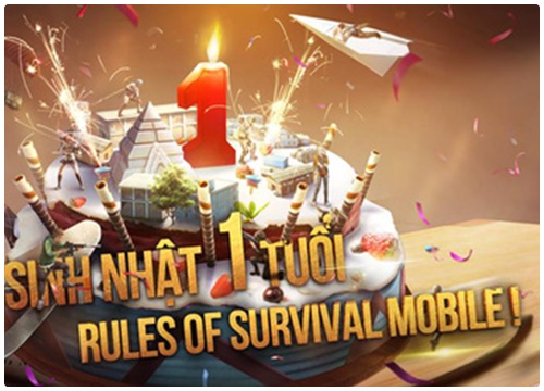 Cộng đồng Rules of Survival Mobile TP.HCM háo hức tham dự big offline nhân dịp Sinh Nhật ROS 1 tuổi vào cuối tuần này 18/11