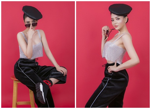 Diện crop-top rẻ bèo, Ngọc Ny The Voice khoe triệt để vòng eo con kiến 55 cm