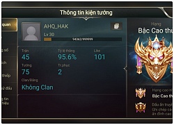 Liên Quân Mobile: &#8220;Best mid&#8221; Hàn Quốc giành 50 trận thắng, lọt top 500 Cao Thủ rank Việt