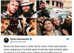 Những hình ảnh đầu tiên về bộ phim mới của Netflix có sự góp mặt của tài tử Chris Hemsworth!