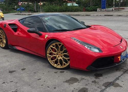 Sau độ mâm Vossen, siêu xe Ferrari 488 GTB tại Sài thành chuẩn bị "lột xác" qua bản độ Mansory độc nhất Việt Nam