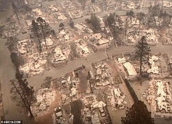 Thị trấn ở California hoang tàn như &#8220;ngày tận thế&#8221; sau thảm họa cháy rừng