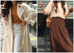 Vẫn là tông đất, màu sắc phủ sóng mọi outfit từ năm ngoái cho đến năm nay