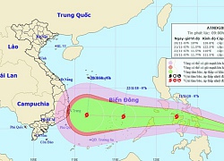 Áp thấp nhiệt đới khả năng thành bão sắp vào Biển Đông