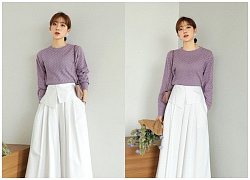 Cách phối đồ với quần ống rộng culottes đẹp &#038; hot nhất