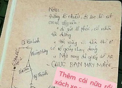 Chết cười với cô gái dành cả thanh xuân chỉ để lạc đường, vẽ sơ đồ chi tiết mấy vẫn lạc