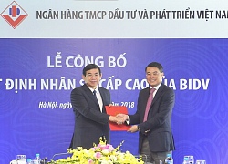 Chủ tịch Phan Đức Tú đại diện 40% vốn nhà nước tại BIDV