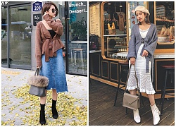 Dành trọn tình cảm cho áo cardigan thì các nàng phải "ghim" ngay 4 công thức mix&match đẹp mê li này