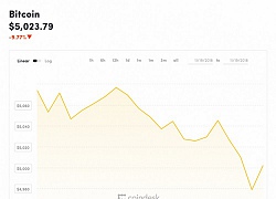 Giá Bitcoin hôm nay 20/11: Bitcoin 'vỡ trận'?