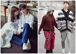 Lên đồ đẹp xuất sắc, Goo Hye Sun và Ahn Jae Hyun lại tạo nên cơn 'địa chấn' thời trang vợ chồng