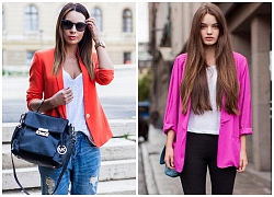 Mốt áo khoác blazer nữ đẹp đông cho quý cô công sở U30