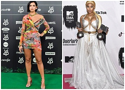 Nicki Minaj diện trang phục Versace tại MTV Ema 2018