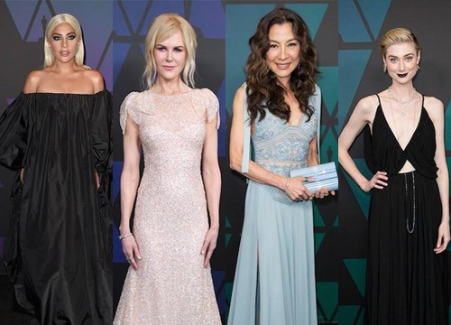 Nicole Kidman, Lady Gaga, Dương Tử Quỳnh và nhiều ngôi sao tỏa sáng tại Governors Awards 2018