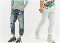 Quần jeans rách nam đẹp cực chất nét bụi bặm phá cách xuống phố