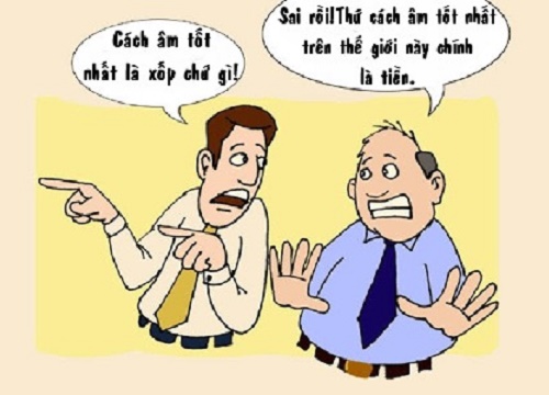 Tiền là vật cách âm tốt nhất thế giới