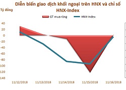 Tuần 12-16/11: Khối ngoại đẩy mạnh bán ròng 876 tỷ đồng, tập trung mạnh tại VIC