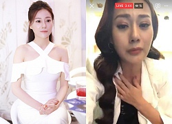 Vui mừng vì lấy được FB, Phương Oanh vui quá ngồi livestream lộ hết hàng mà không biết, ai cũng đỏ mặt