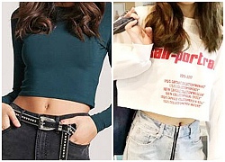 8 kiểu áo croptop siêu dễ thương cho những bạn nữ năng động