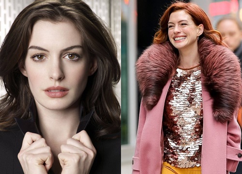 Anne Hathaway năm xưa đẹp ngất ngây giờ đã lộ những nếp nhăn