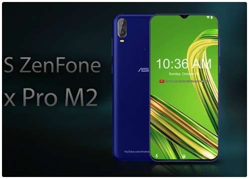 ASUS ZenFone Max Pro M2 lộ ảnh render: Màn hình "tai thỏ", 3 camera sau