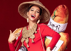 Hot: "Bánh Mì" chính thức trở thành quốc phục cùng H'hen Niê tham dự Miss Universe 2018