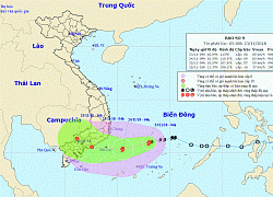 Bão số 9 sẽ đổ bộ đêm 24/11, tâm bão hướng thẳng Bà Rịa - Vũng Tàu