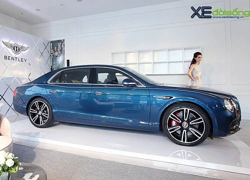 Bentley Flying Spur V8 S chính hãng đầu tiên Việt Nam, giá gần 17 tỉ đồng