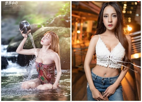 Bộ sưu tập áo chưa tày gang của "nữ thần tắm suối" Thái Lan