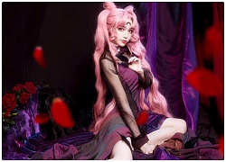 Cosplay Công nương Black Lady đầy gợi cảm đãi mắt game thủ Việt