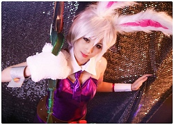 Cosplay Riven thỏ ngọc cực đáng yêu