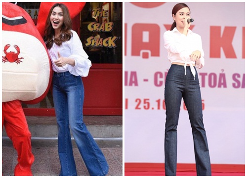 Giàu như Hà Tăng mà vẫn diện đi diện lại 1 mẫu quần jeans hóa ra là vì lí do này