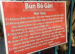 Hài hước những tấm bảng nội quy 'bá đạo' nhất Việt Nam