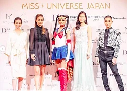 Hoa hậu Nhật Bản chơi trội với màn cosplay Thủy thủ Mặt Trăng tại Miss Universe 2018